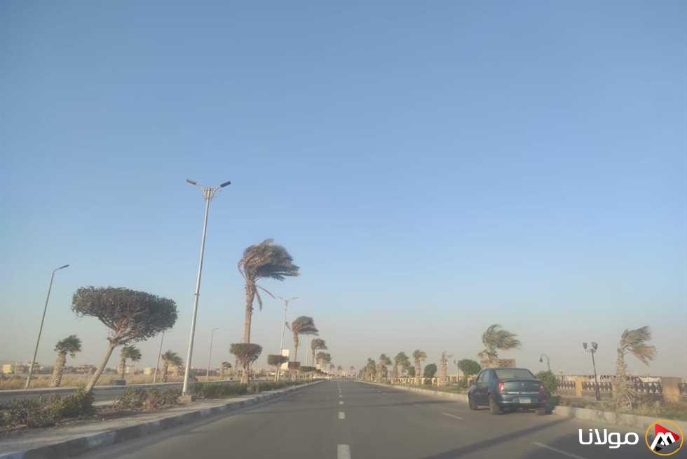 أمطار خفيفة وانخفاض ملحوظ في درجات الحرارة في كفر الشيخ