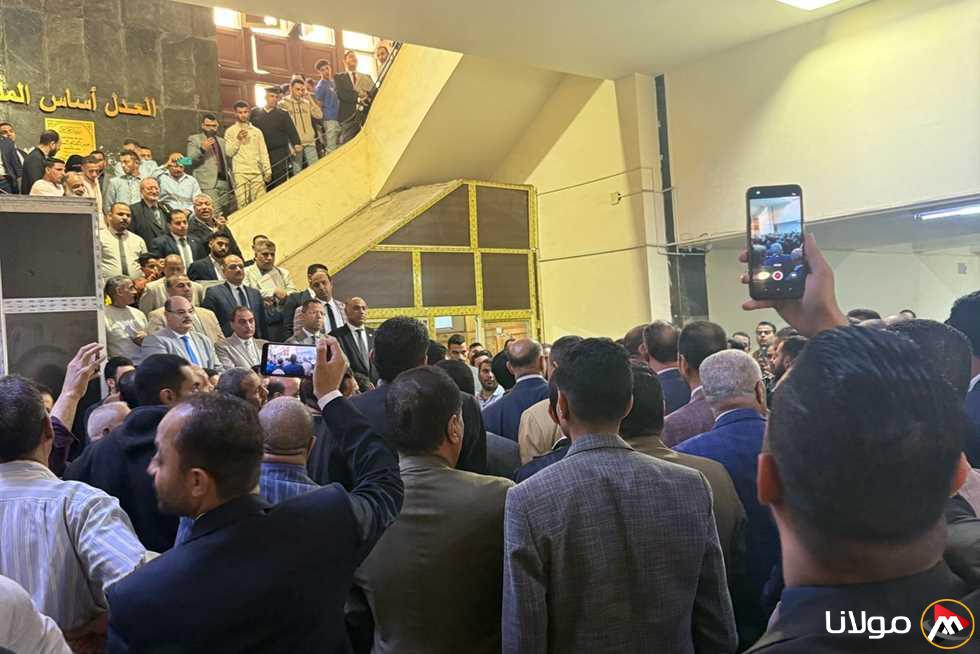 “احتجاج قوي من محامي الفيوم ضد زيادة رسوم التقاضي” (صور)
