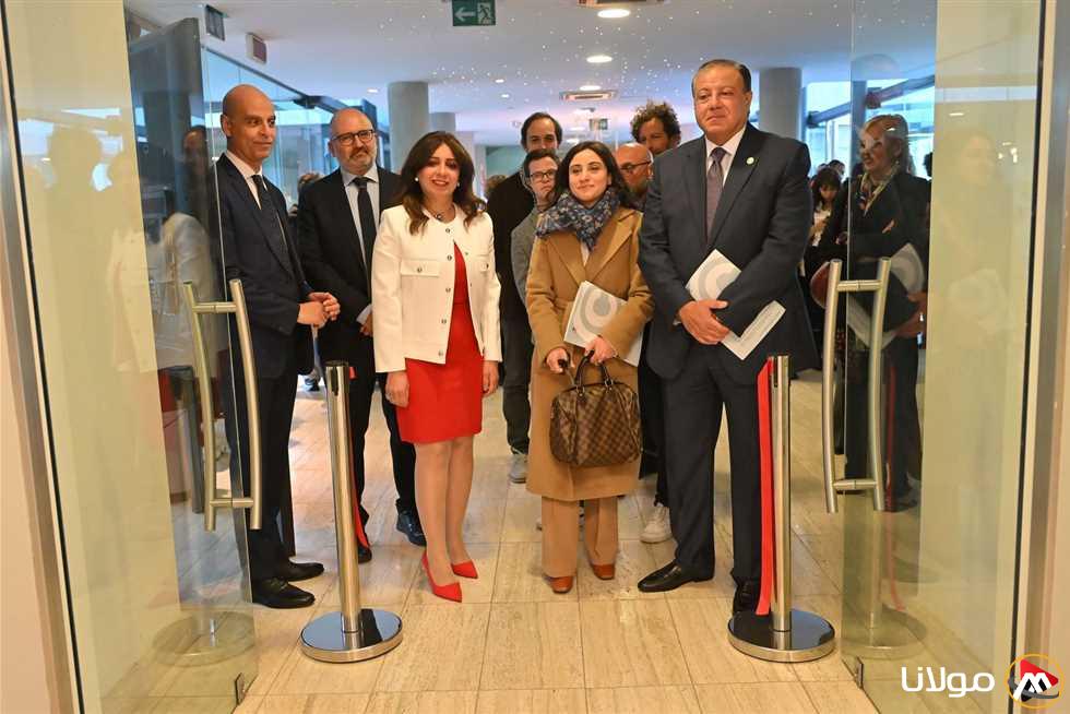 الجهاز المصري لحماية الملكية الفكرية يشارك في مؤتمر الأكاديمية المصرية للفنون في روما