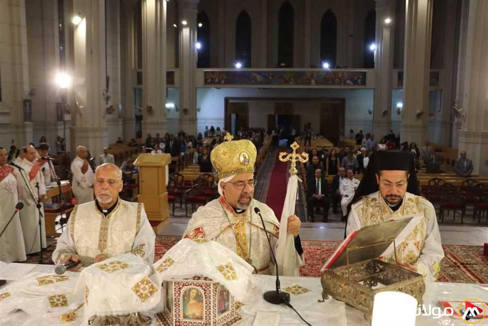 بطريرك الأقباط الكاثوليك يقود احتفال قداس عيد القيامة المبارك