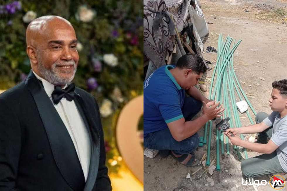 «لم يلتق به سابقًا».. وفاء عامر تكشف عن تبرع شخص بمد خط مياه صدقة لسليمان عيد