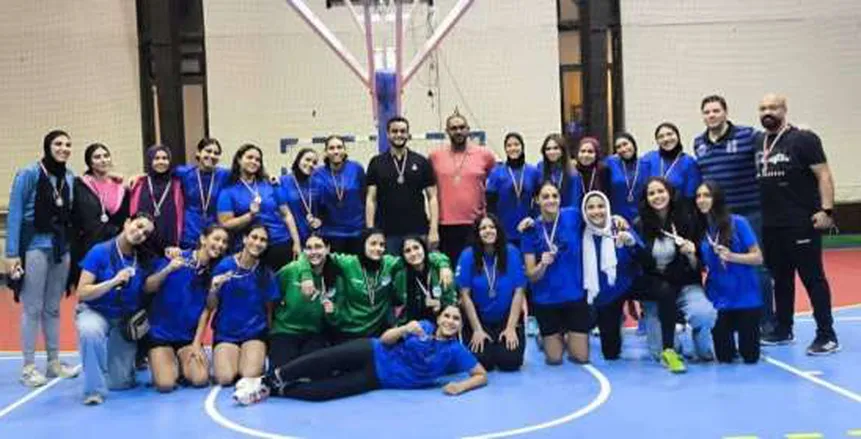 فريق الطيران يفوز بالميدالية الفضية في كأس مصر لناشئات كرة اليد