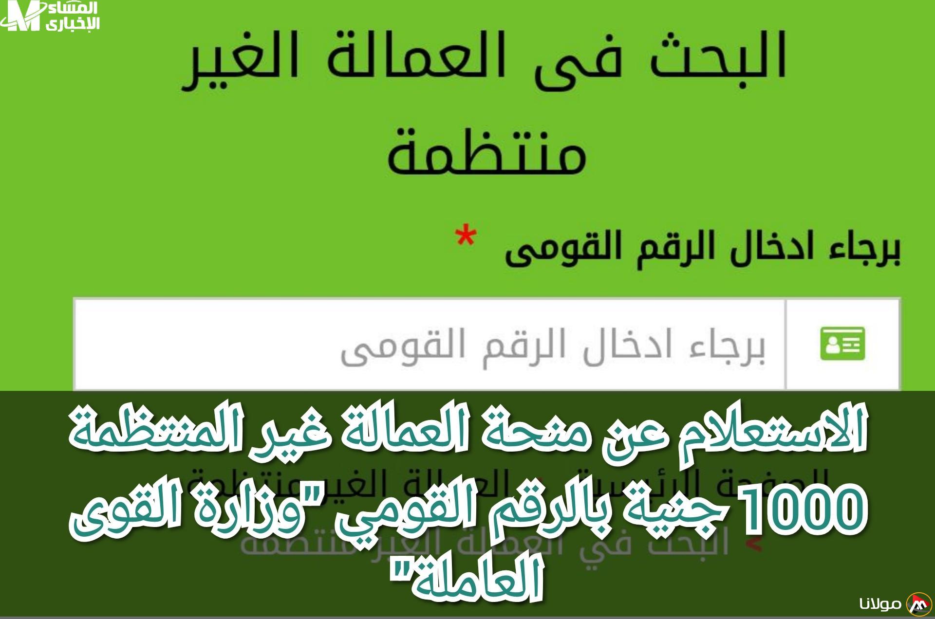 احصل على دعمك باسمك! تعرف على منحة العمالة لشهر مايو 2025 قبل أن تفوتك الفرصة!