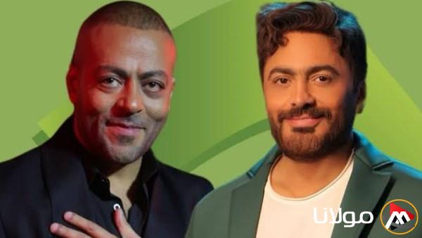 تامر حسني وتامر عاشور يجتمعان لأول مرة في حفل بالكويت في يونيو القادم