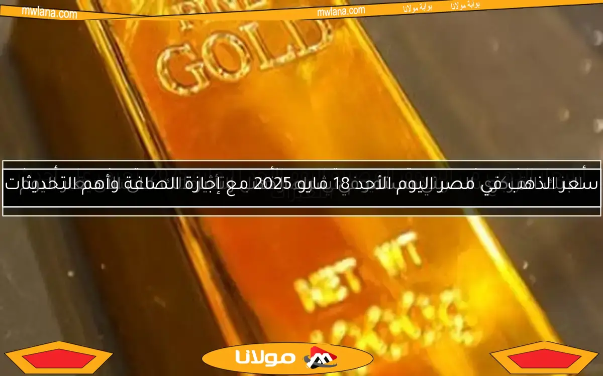 تراجع سعر الذهب اليوم في مصر خلال التعاملات المسائية