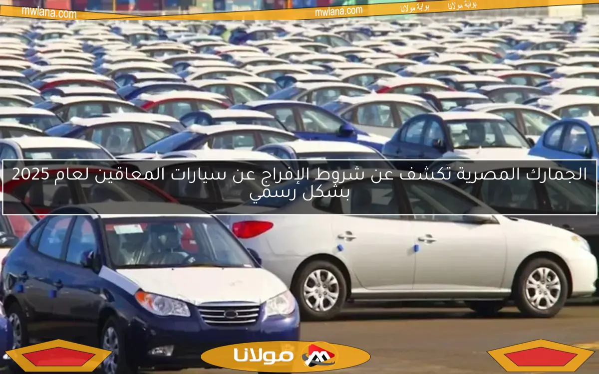 الجمارك المصرية تكشف عن شروط الإفراج عن سيارات المعاقين لعام 2025 بشكل رسمي