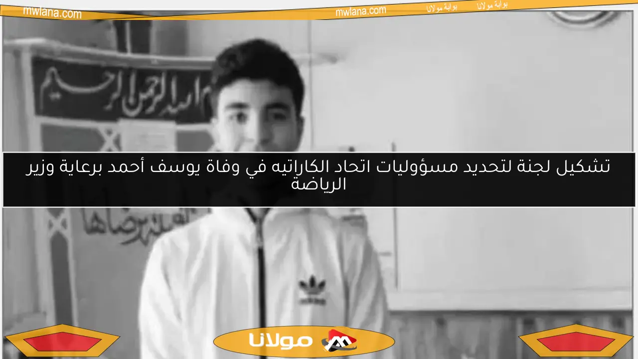 تشكيل لجنة لتحديد مسؤوليات اتحاد الكاراتيه في وفاة يوسف أحمد برعاية وزير الرياضة