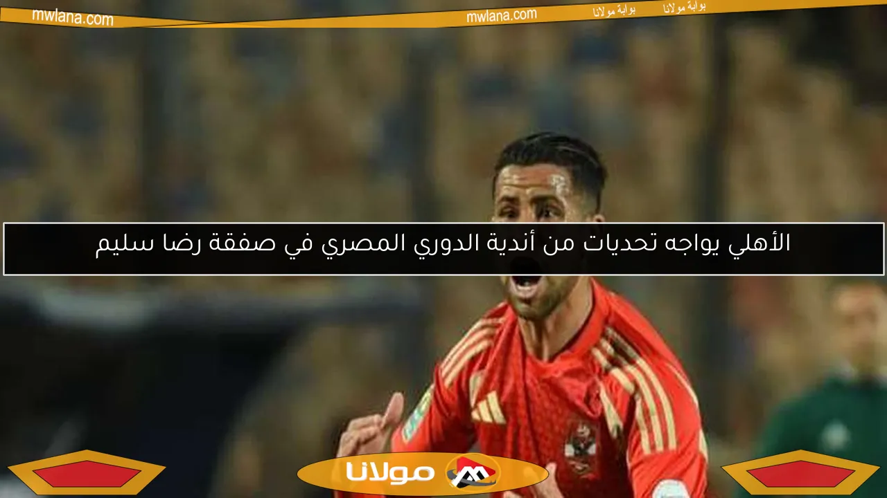 الأهلي يواجه تحديات من أندية الدوري المصري في صفقة رضا سليم