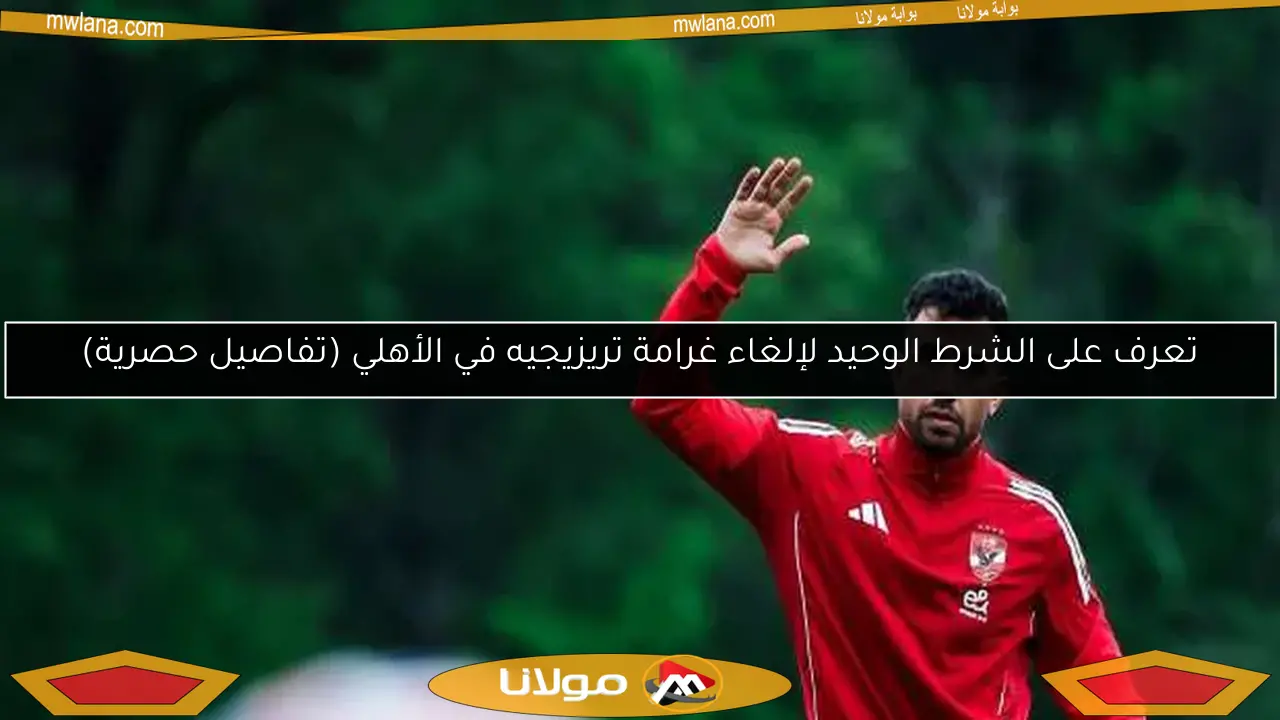 تعرف على الشرط الوحيد لإلغاء غرامة تريزيجيه في الأهلي (تفاصيل حصرية)