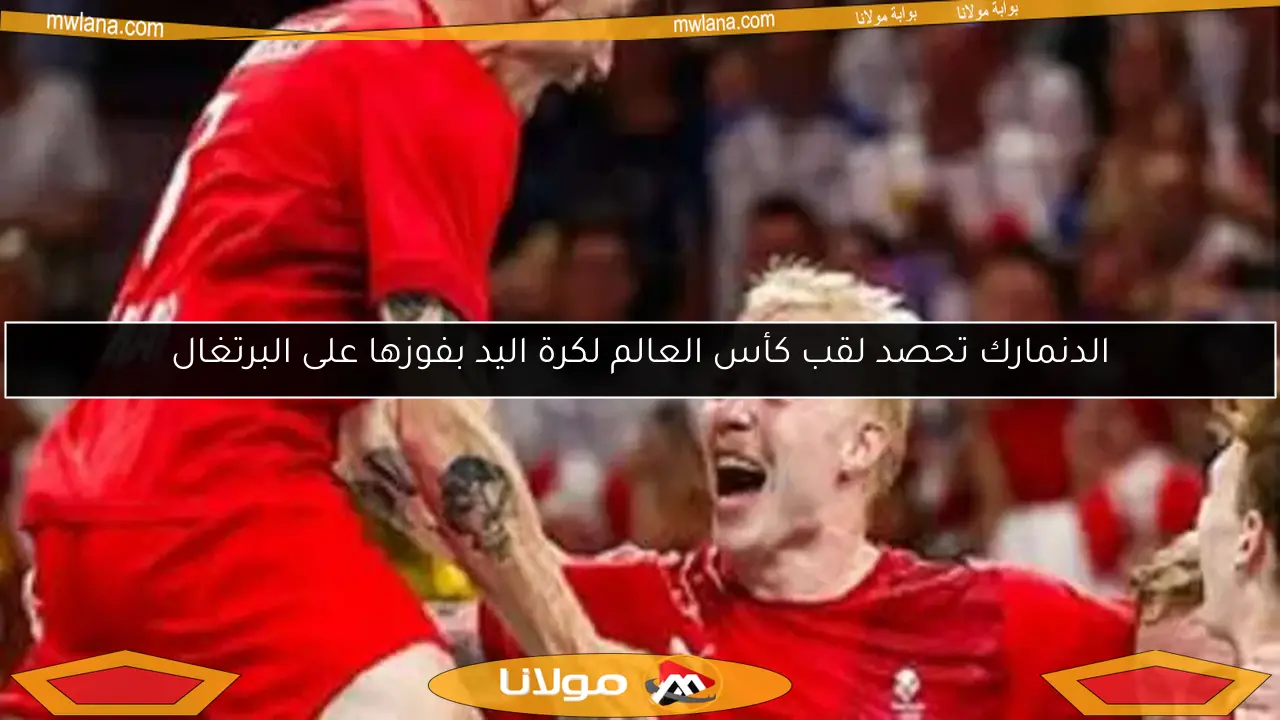 الدنمارك تحصد لقب كأس العالم لكرة اليد بفوزها على البرتغال