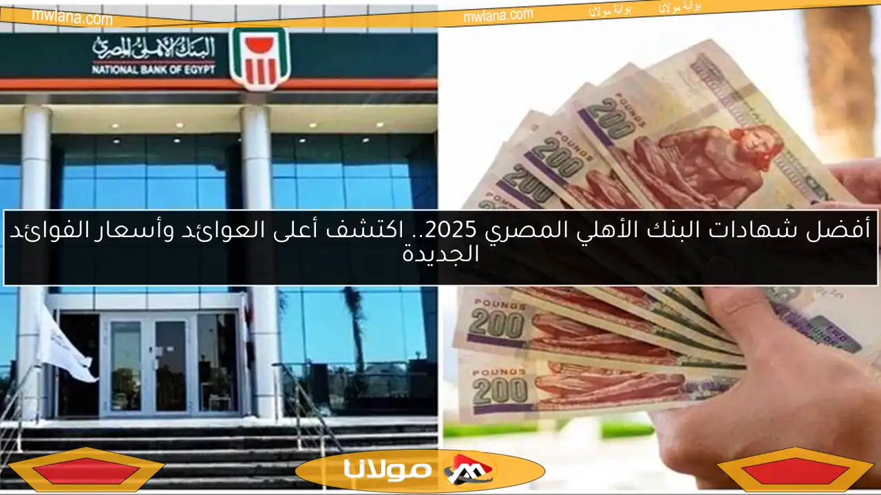 أفضل شهادات البنك الأهلي المصري 2025.. اكتشف أعلى العوائد وأسعار الفوائد الجديدة