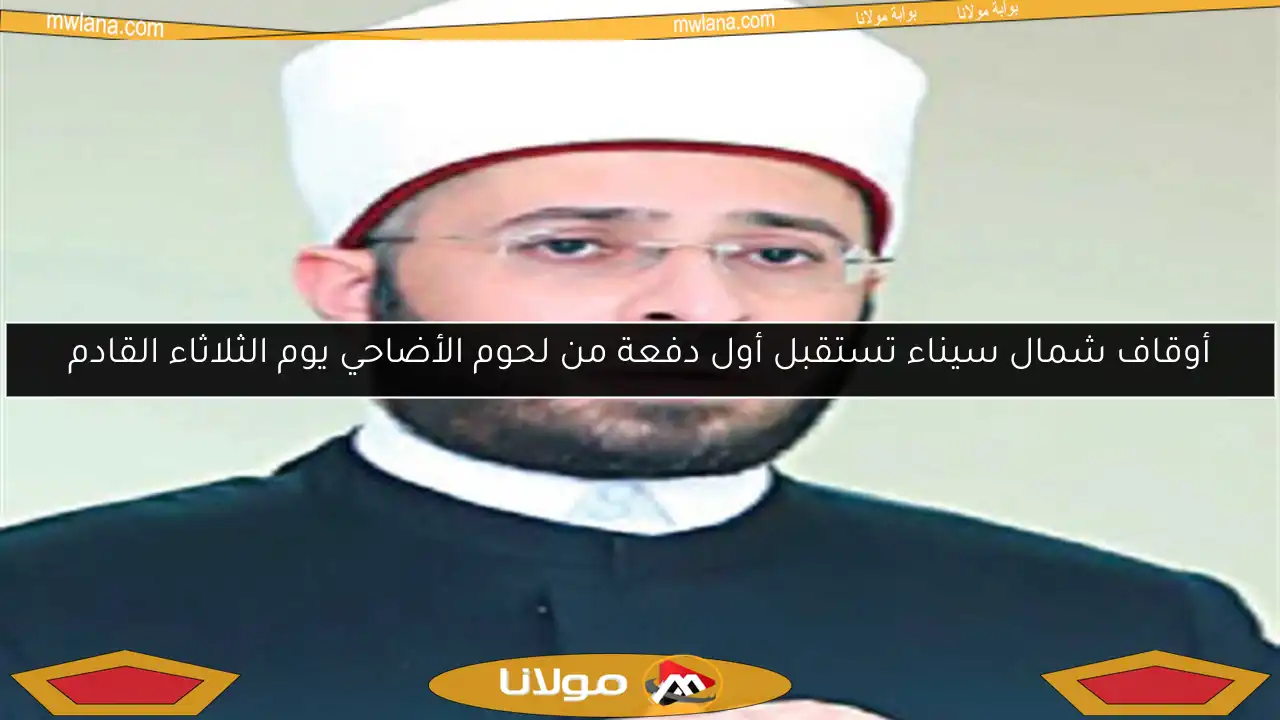أوقاف شمال سيناء تستقبل أول دفعة من لحوم الأضاحي يوم الثلاثاء القادم