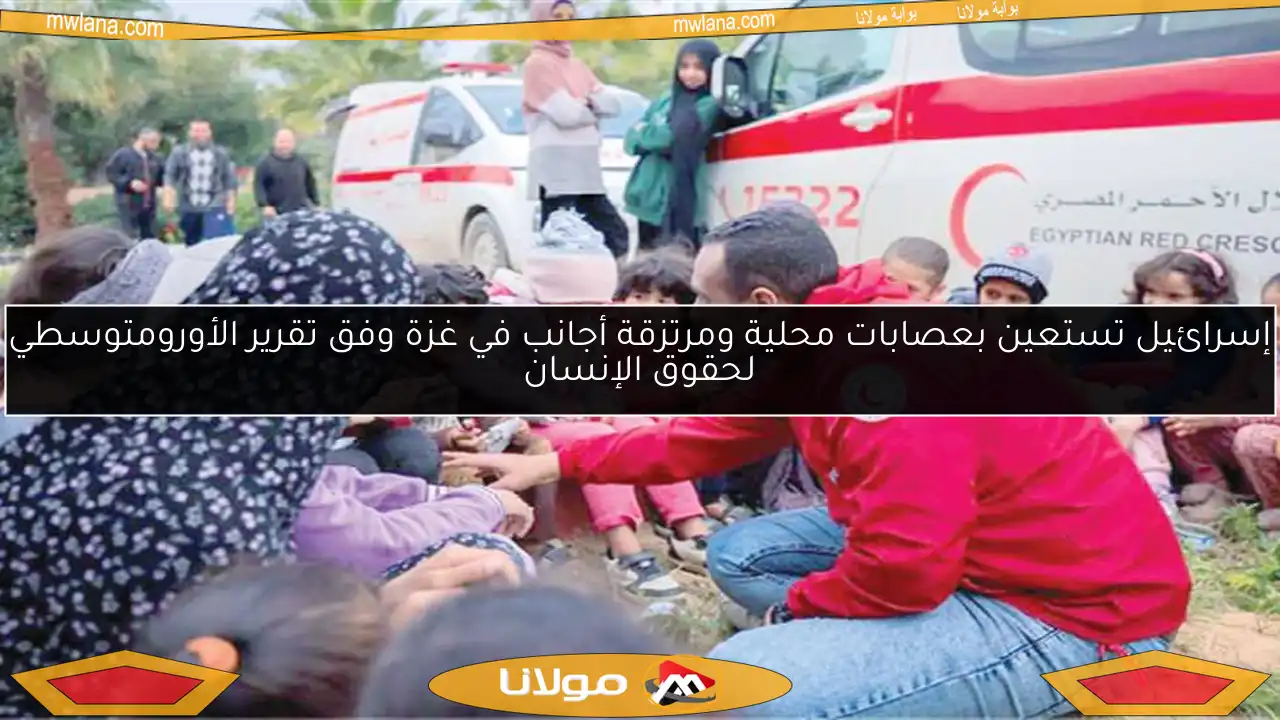 إسرائيل تستعين بعصابات محلية ومرتزقة أجانب في غزة وفق تقرير الأورومتوسطي لحقوق الإنسان
