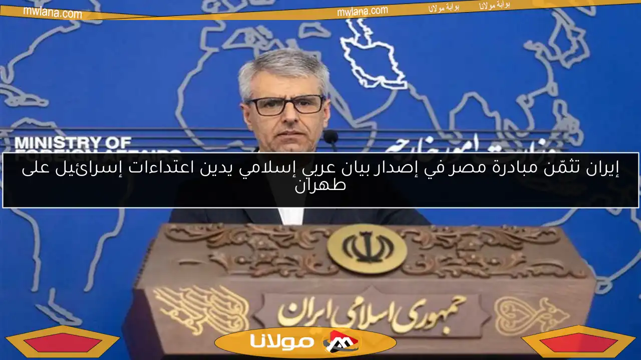 إيران تثمّن مبادرة مصر في إصدار بيان عربي إسلامي يدين اعتداءات إسرائيل على طهران