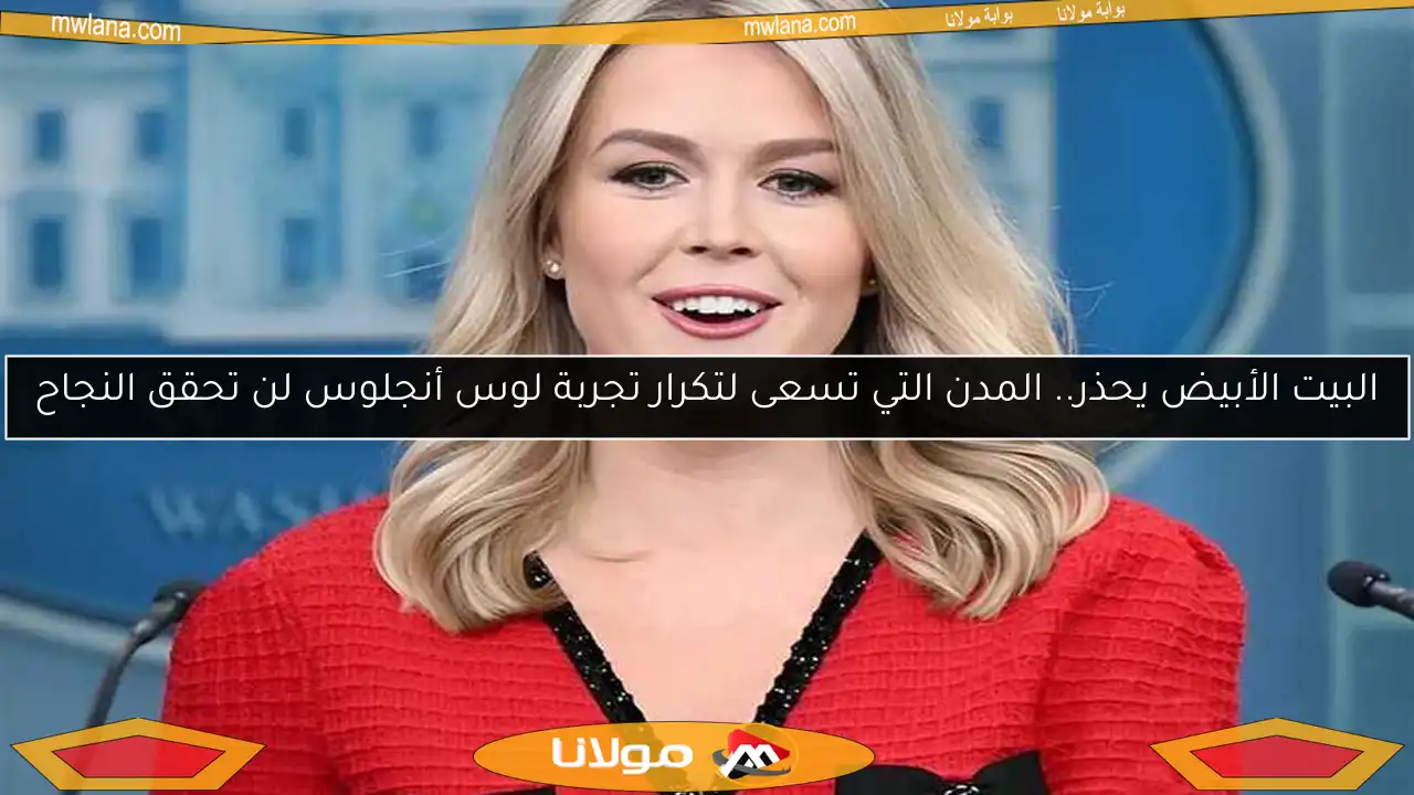 البيت الأبيض يحذر.. المدن التي تسعى لتكرار تجربة لوس أنجلوس لن تحقق النجاح