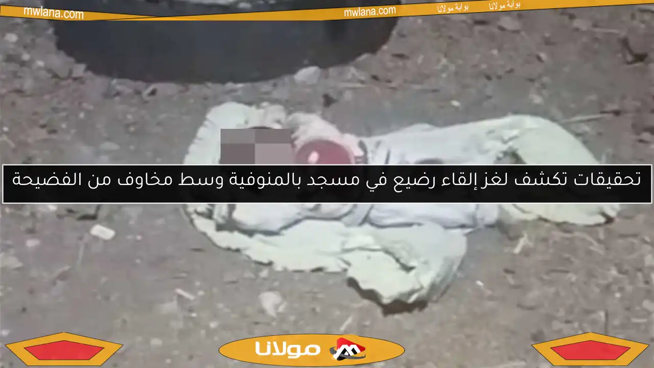 تحقيقات تكشف لغز إلقاء رضيع في مسجد بالمنوفية وسط مخاوف من الفضيحة