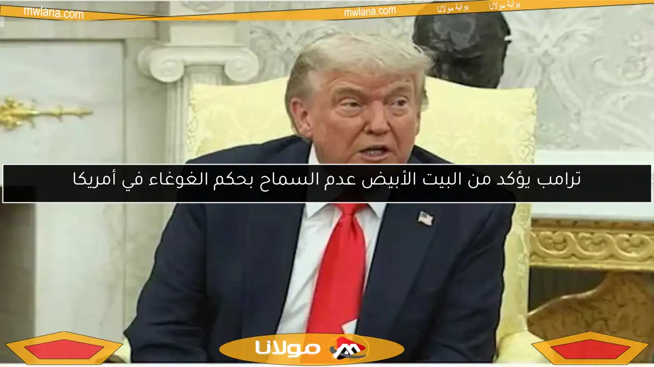 ترامب يؤكد من البيت الأبيض عدم السماح بحكم الغوغاء في أمريكا