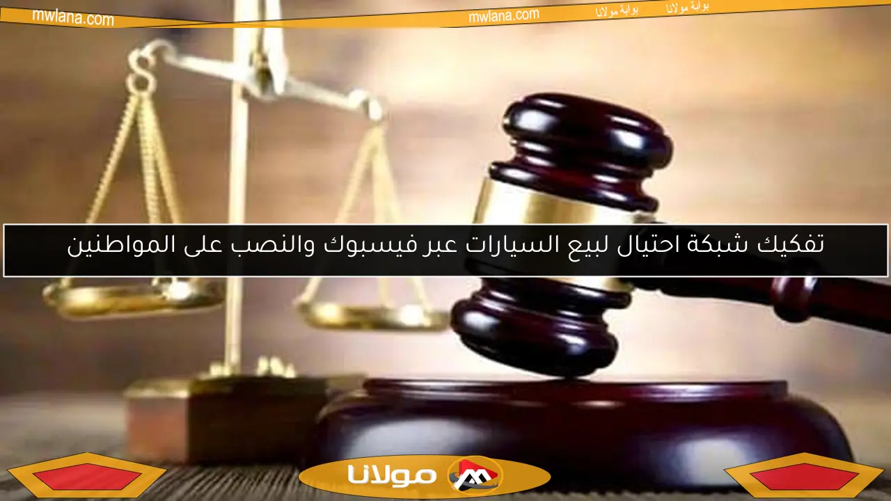 تفكيك شبكة احتيال لبيع السيارات عبر فيسبوك والنصب على المواطنين