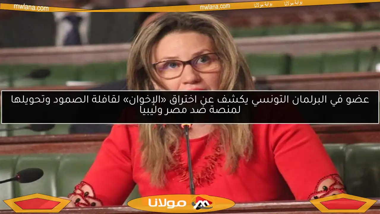 عضو في البرلمان التونسي يكشف عن اختراق «الإخوان» لقافلة الصمود وتحويلها لمنصة ضد مصر وليبيا