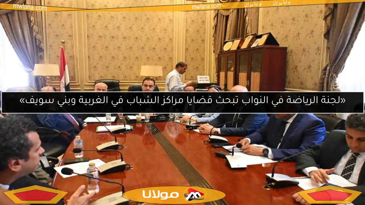 «لجنة الرياضة في النواب تبحث قضايا مراكز الشباب في الغربية وبني سويف»