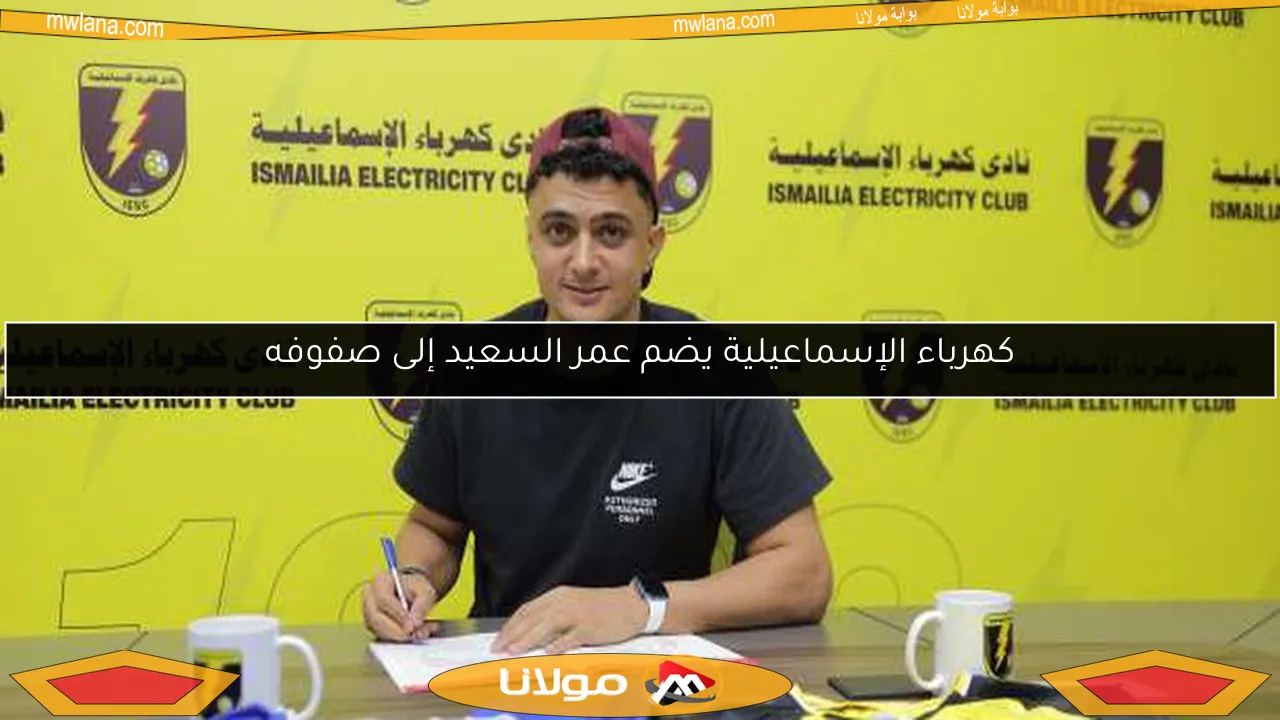 كهرباء الإسماعيلية يضم عمر السعيد إلى صفوفه
